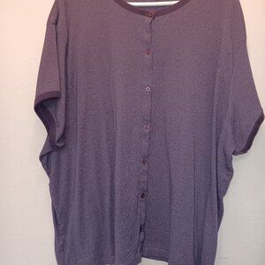 Women's Plus Size Button Down Venezia Jeans Clothing Co. Shirt 22/24